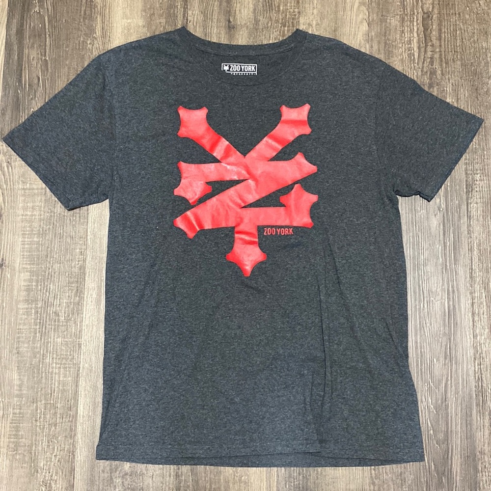 Y2K Zoo York classic logo t shirt